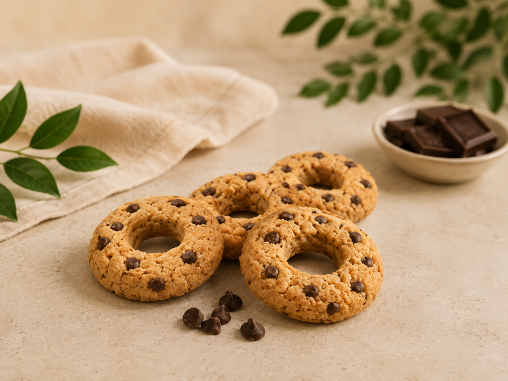 Biscotti Nutrifrolla con gocce di cioccolato fondente Low Carb