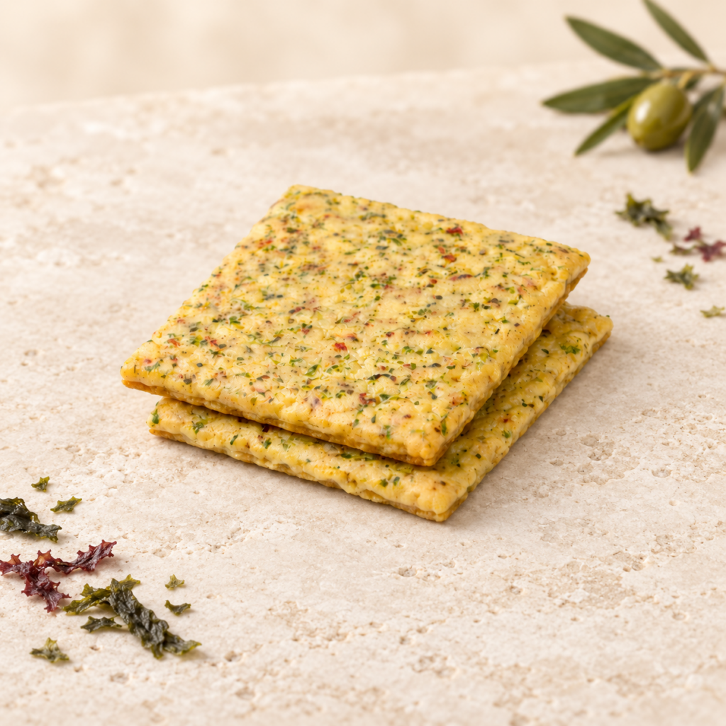 NutriCrack crackers artigianali low carb alle 5 alghe